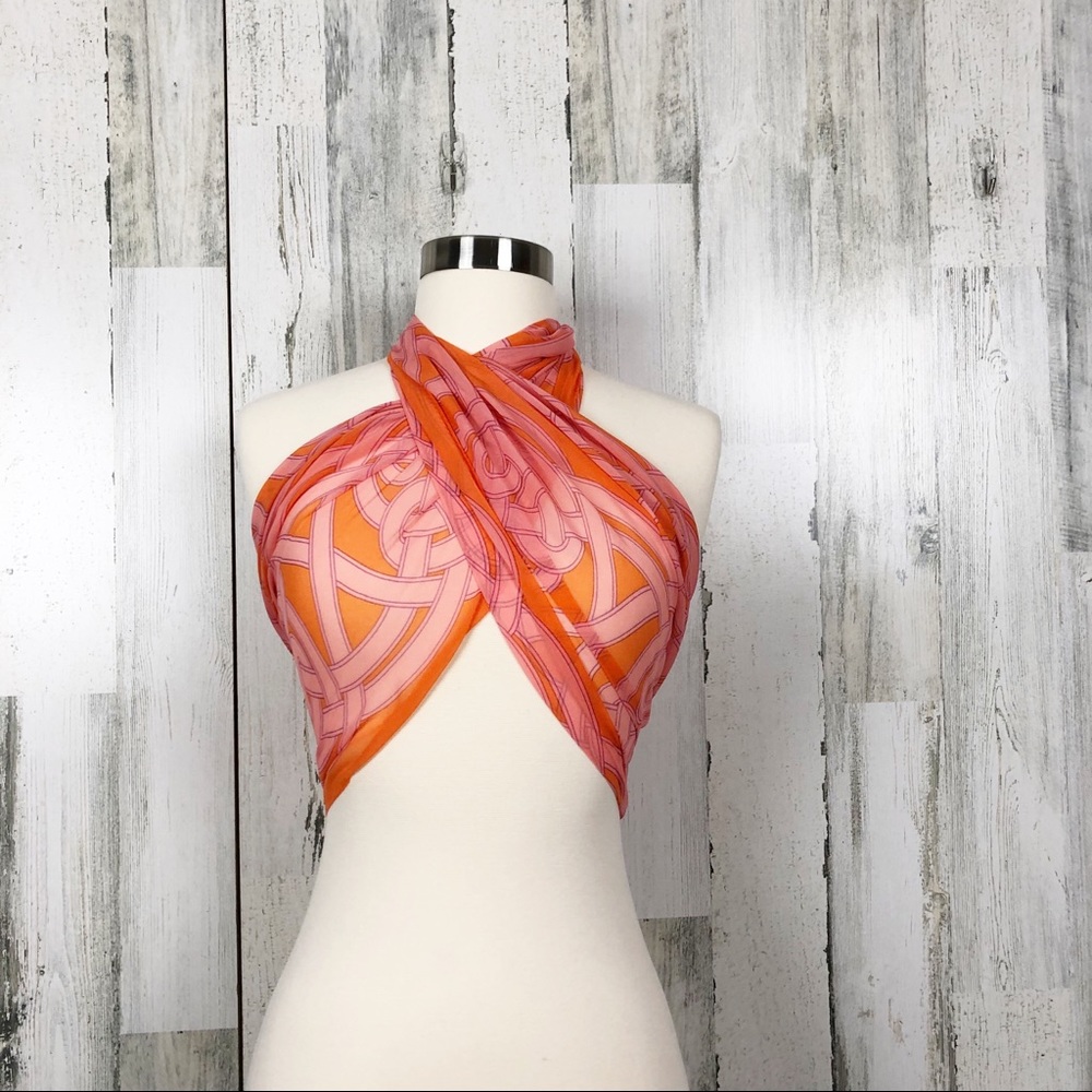 VINTAGE SILK SCARF